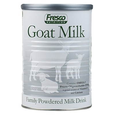 【新西兰直邮】Fresco加DHA低脂加钙孕妇儿童成人老年人山羊奶粉 2罐装 